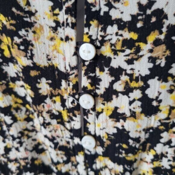 GARCIA DE LA CRUZ Ditsy Floral Midi Dress Sz XL NEW - Picture 2 of 16